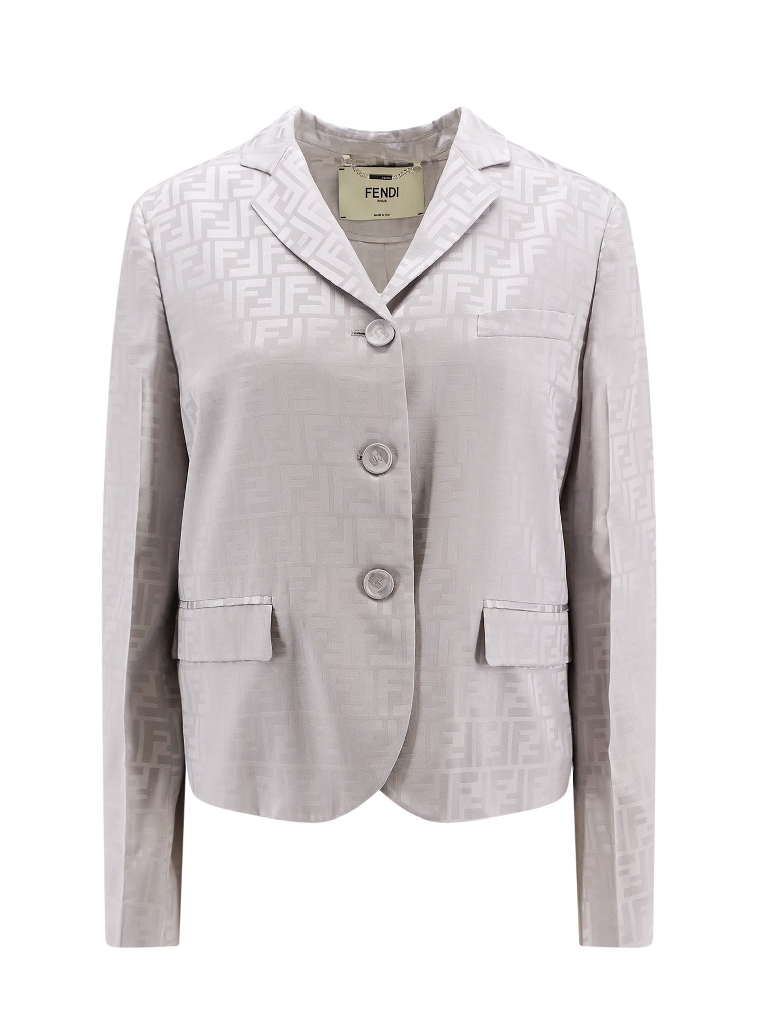 FENDI-OUTLET-SALE-Blazer GRAU-ARCHIVIST