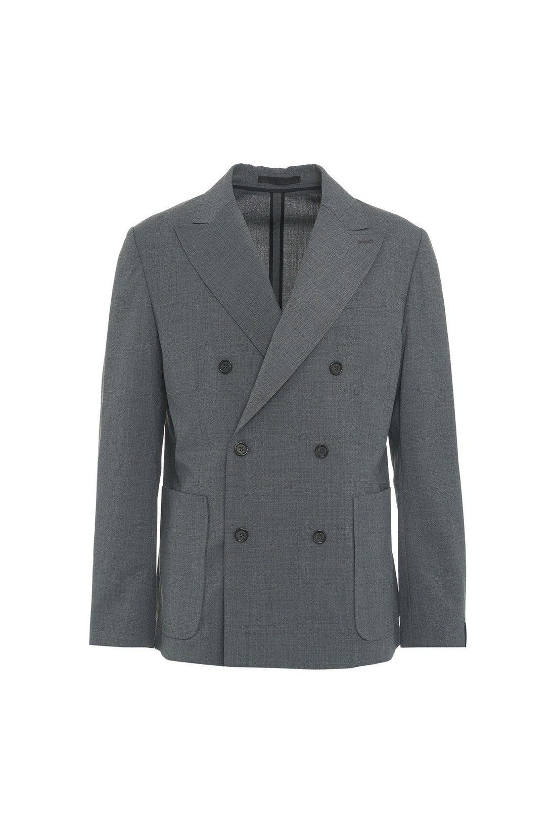 PAOLO PECORA-OUTLET-SALE-Blazer GRAU-ARCHIVIST