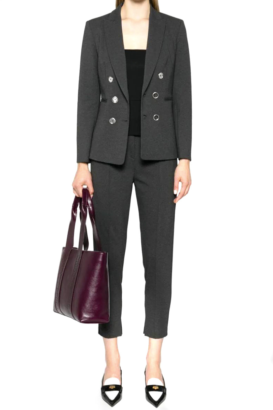 PINKO-OUTLET-SALE-Blazer GRAU-ARCHIVIST