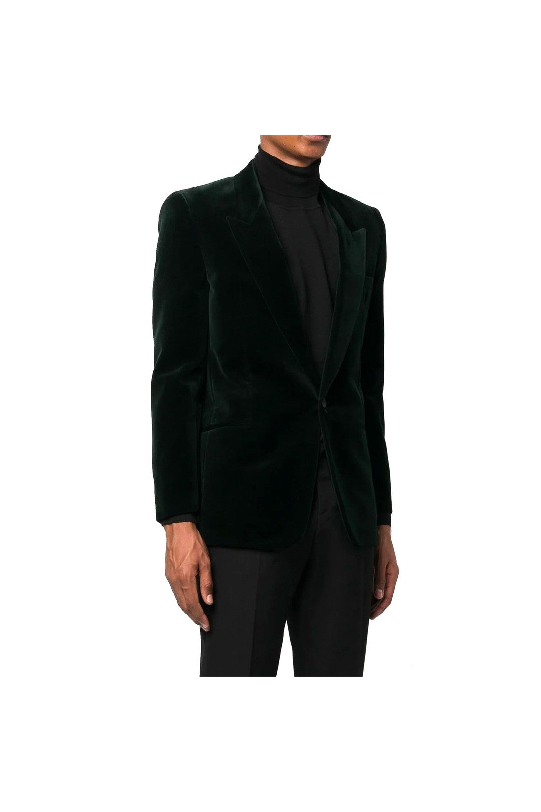 SAINT LAURENT-OUTLET-SALE-Blazer Grün-ARCHIVIST