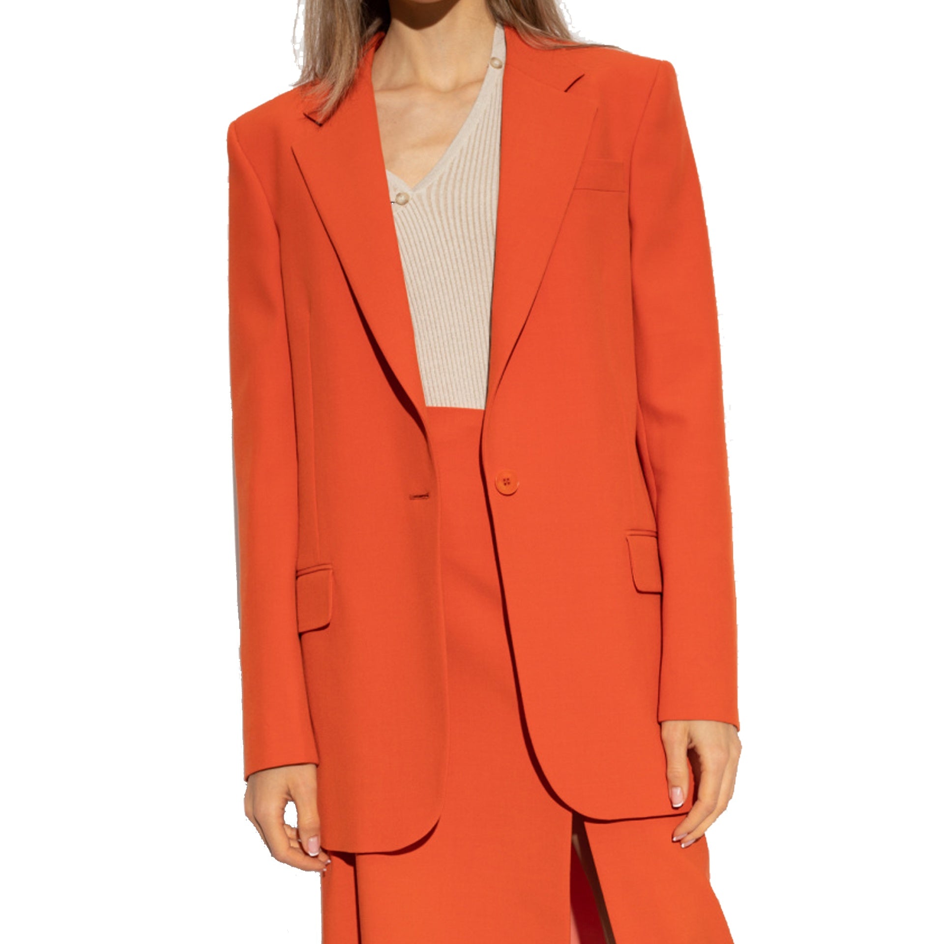 STELLA MCCARTNEY-OUTLET-SALE-Blazer ORANGE-ARCHIVIST