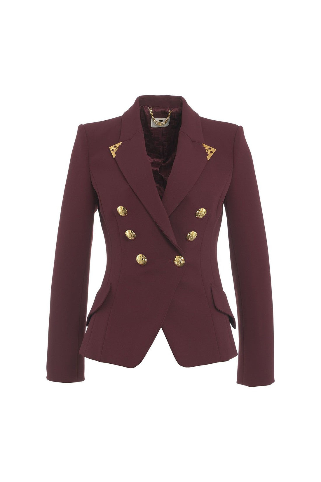 Elisabetta Franchi-OUTLET-SALE-Blazer ROT-ARCHIVIST