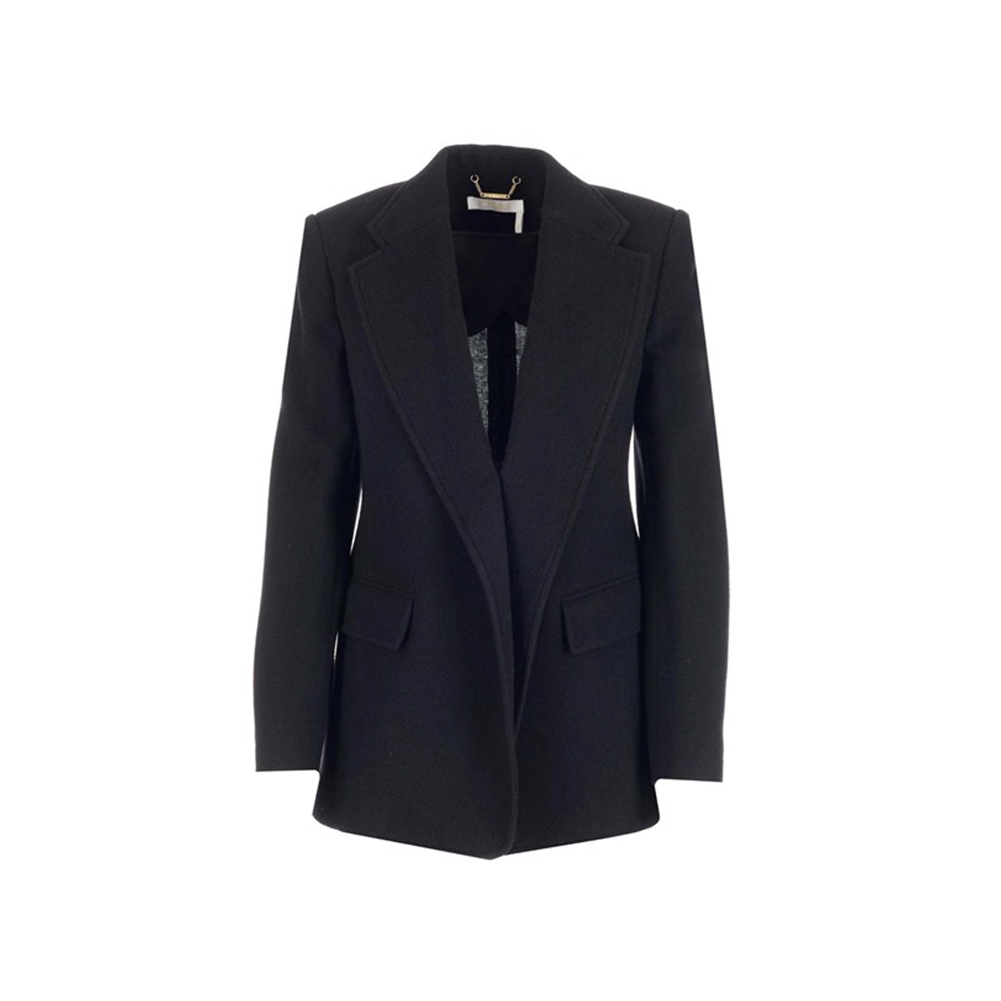 CHLOE'-OUTLET-SALE-Blazer SCHWARZ-ARCHIVIST