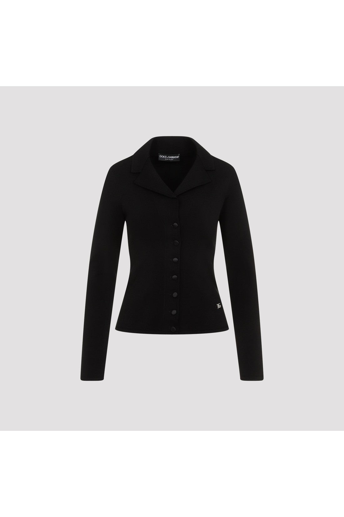 DOLCE & GABBANA-OUTLET-SALE-Blazer SCHWARZ-ARCHIVIST