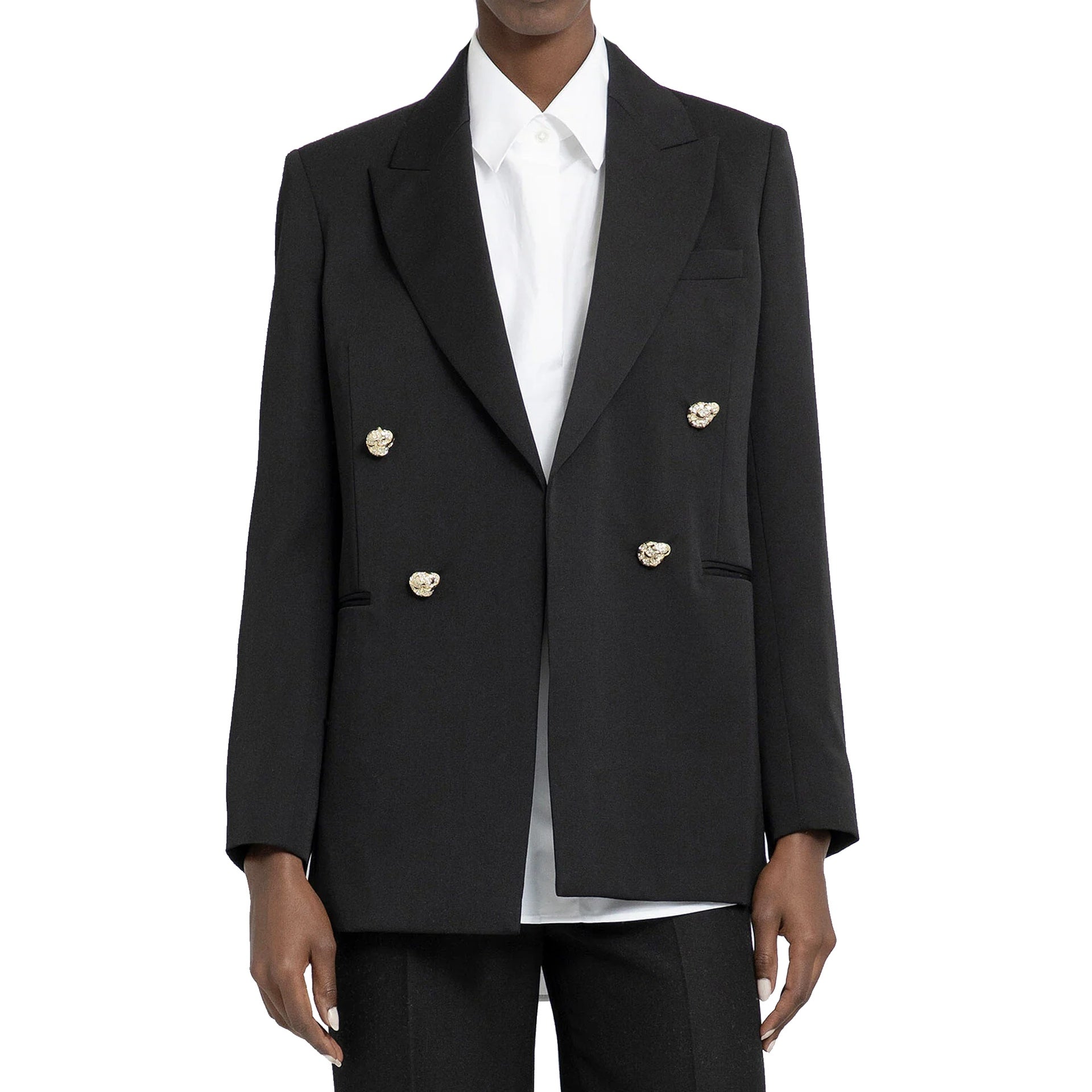 LANVIN-OUTLET-SALE-Blazer SCHWARZ-ARCHIVIST