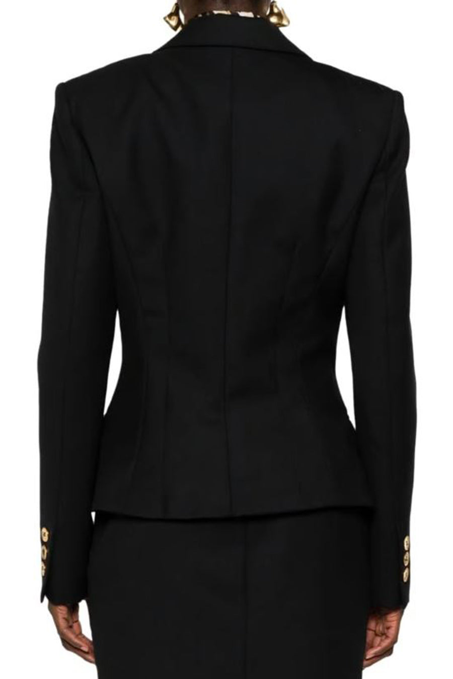 Moschino-OUTLET-SALE-Blazer SCHWARZ-ARCHIVIST