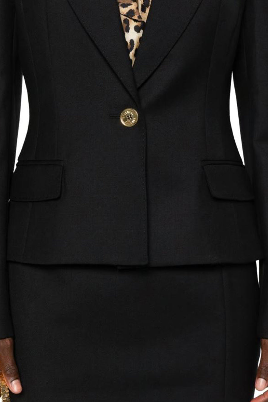 Moschino-OUTLET-SALE-Blazer SCHWARZ-ARCHIVIST