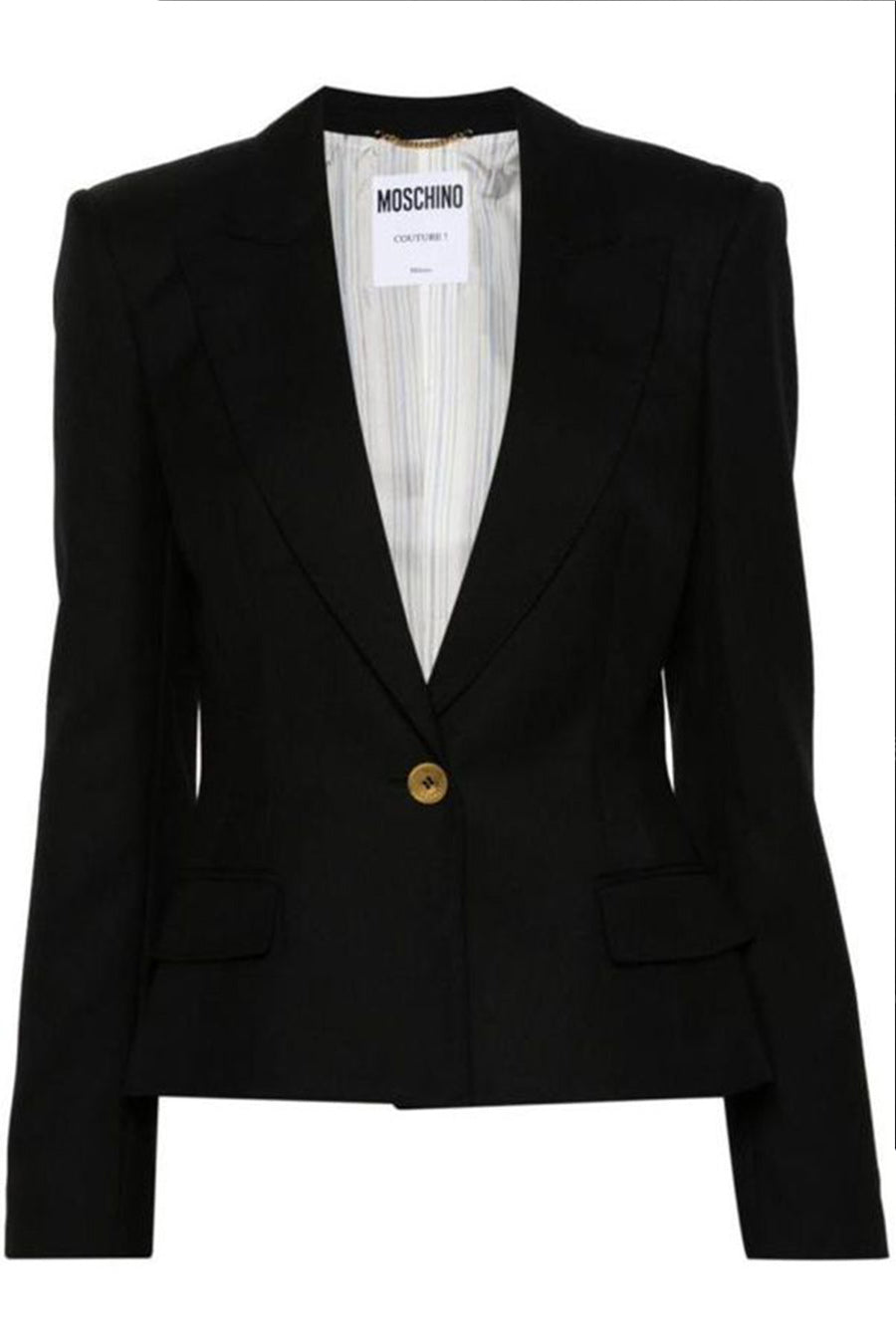 Moschino-OUTLET-SALE-Blazer SCHWARZ-ARCHIVIST
