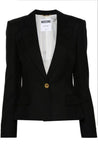 Moschino-OUTLET-SALE-Blazer SCHWARZ-ARCHIVIST