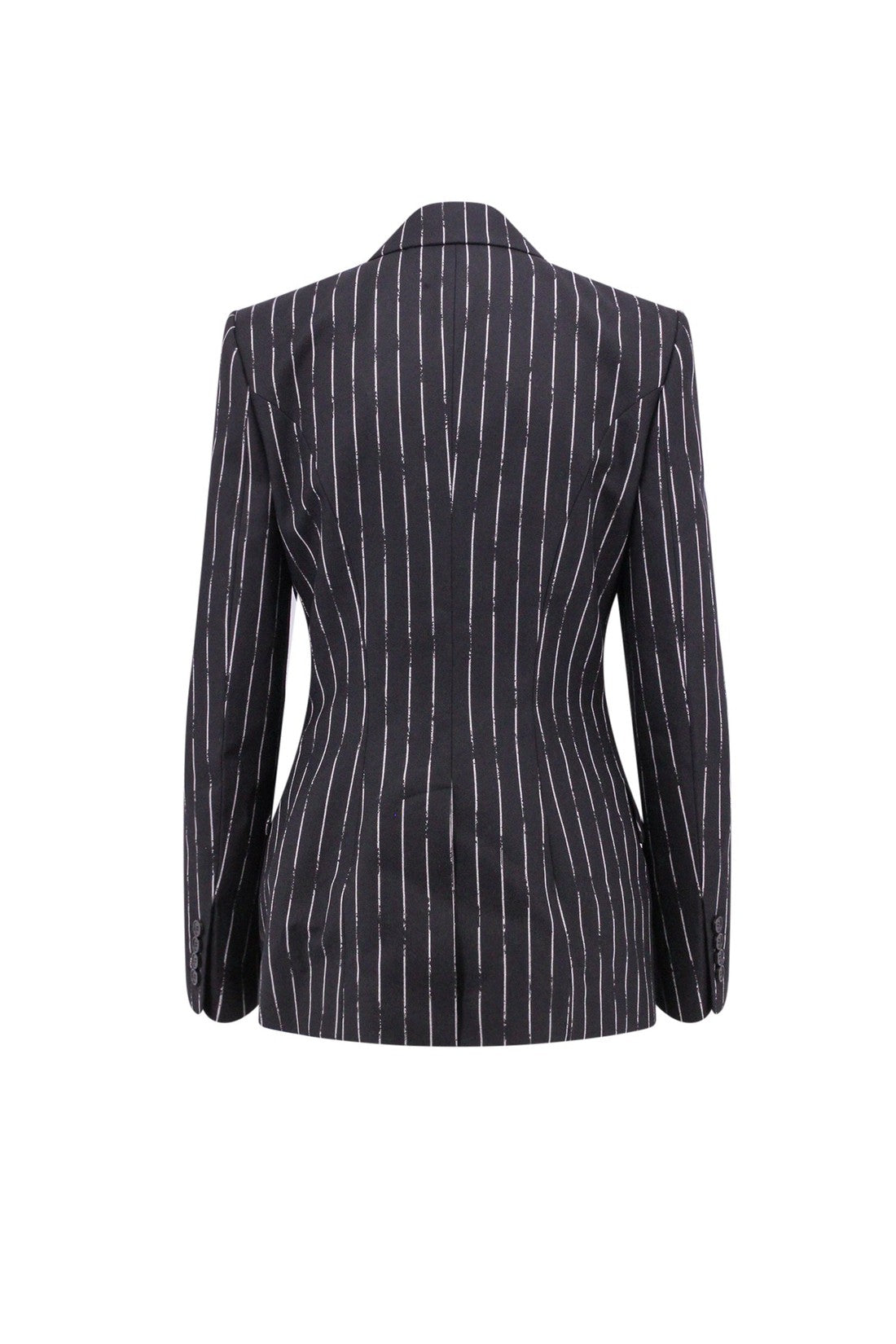 ALEXANDER MCQUEEN-OUTLET-SALE-Blazer Schwarz-ARCHIVIST