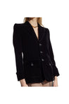 SAINT LAURENT-OUTLET-SALE-Blazer Schwarz-ARCHIVIST