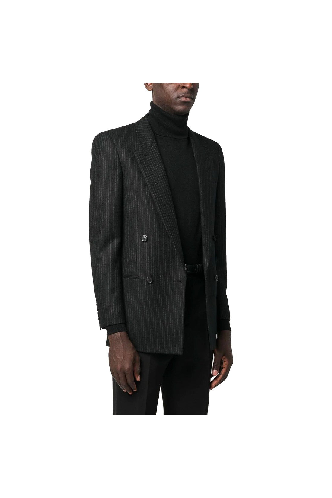 SAINT LAURENT-OUTLET-SALE-Blazer Schwarz-ARCHIVIST