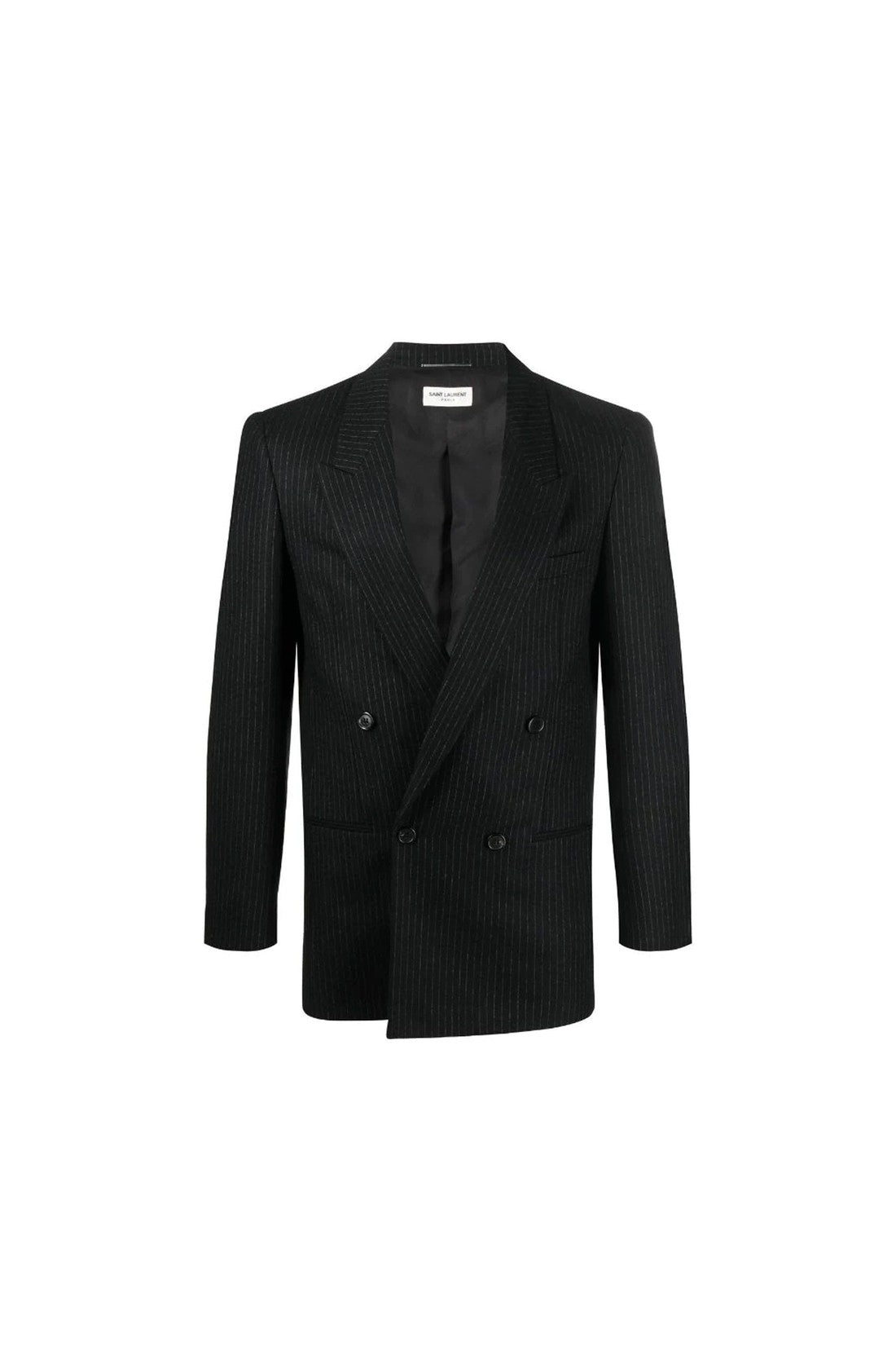 SAINT LAURENT-OUTLET-SALE-Blazer Schwarz-ARCHIVIST