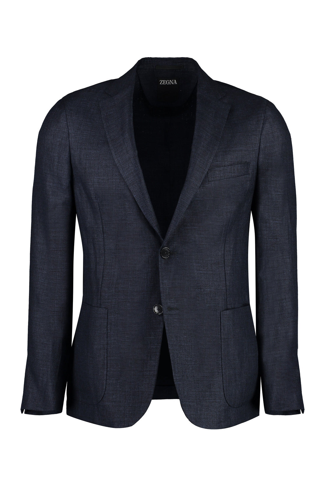Zegna-OUTLET-SALE-Blazer in linen and wool-ARCHIVIST
