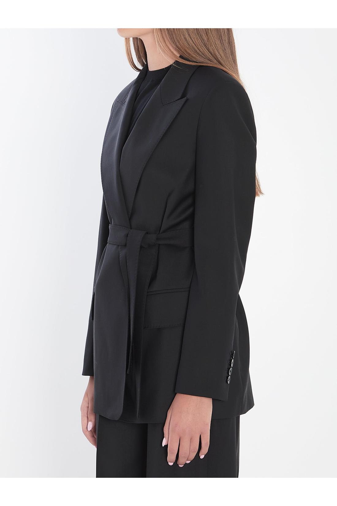 Max Mara-OUTLET-SALE-Blazer in wool canvas-ARCHIVIST