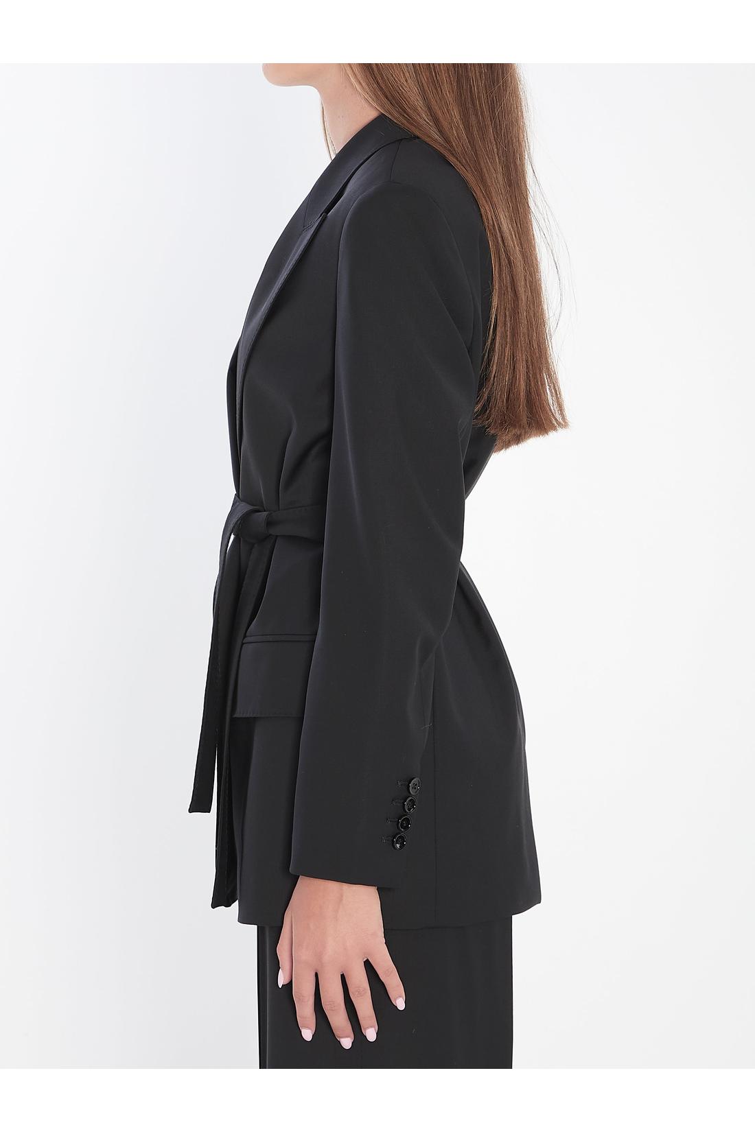 Max Mara-OUTLET-SALE-Blazer in wool canvas-ARCHIVIST