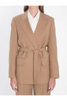 Max Mara-OUTLET-SALE-Blazer in wool canvas-ARCHIVIST
