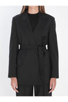 Max Mara-OUTLET-SALE-Blazer in wool canvas-ARCHIVIST