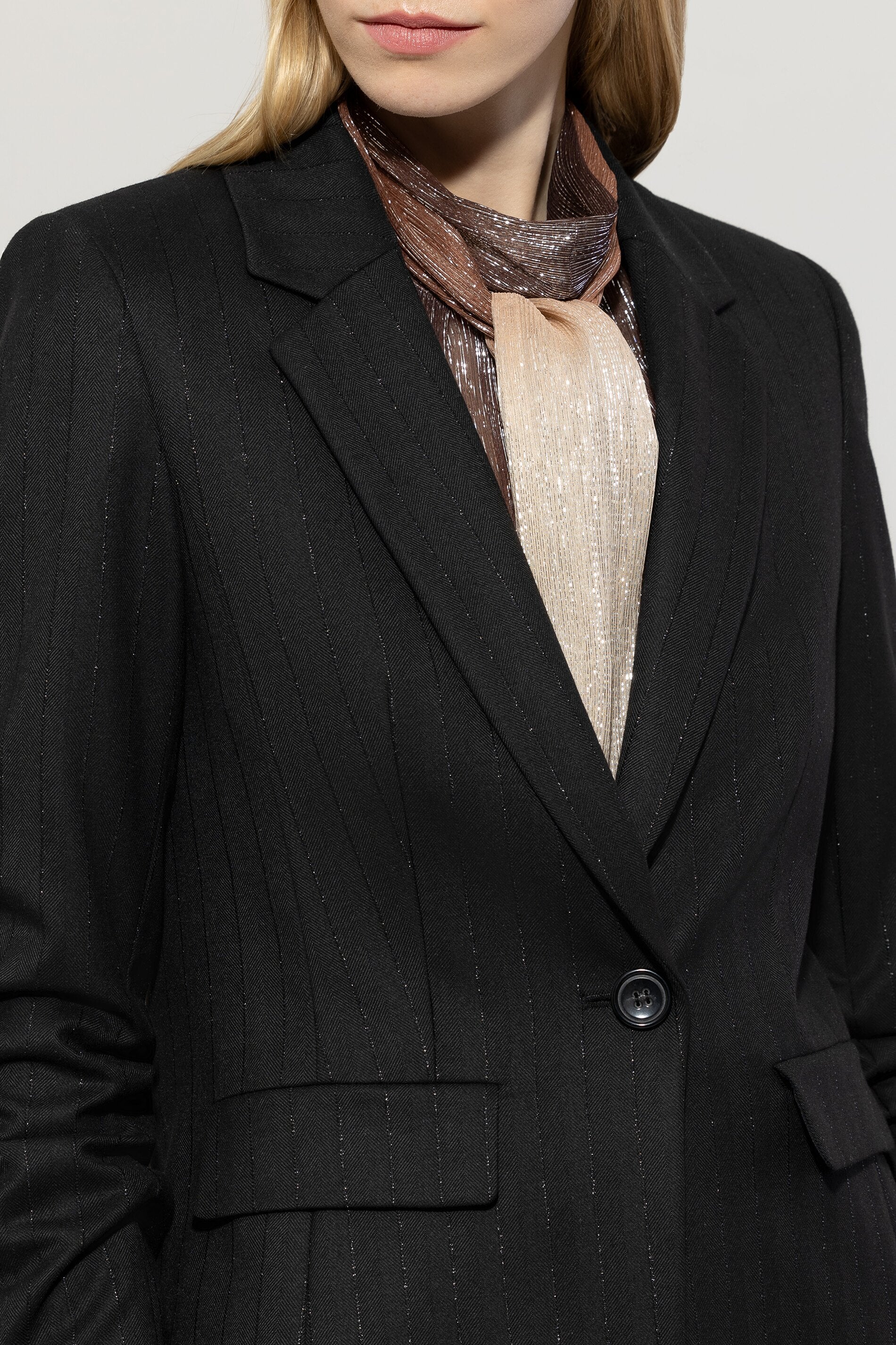 Luisa Cerano-Blazer mit Nadelstreifen-Jacken & Mäntel-Black-Deal-Outlet-by-ARCHIVIST