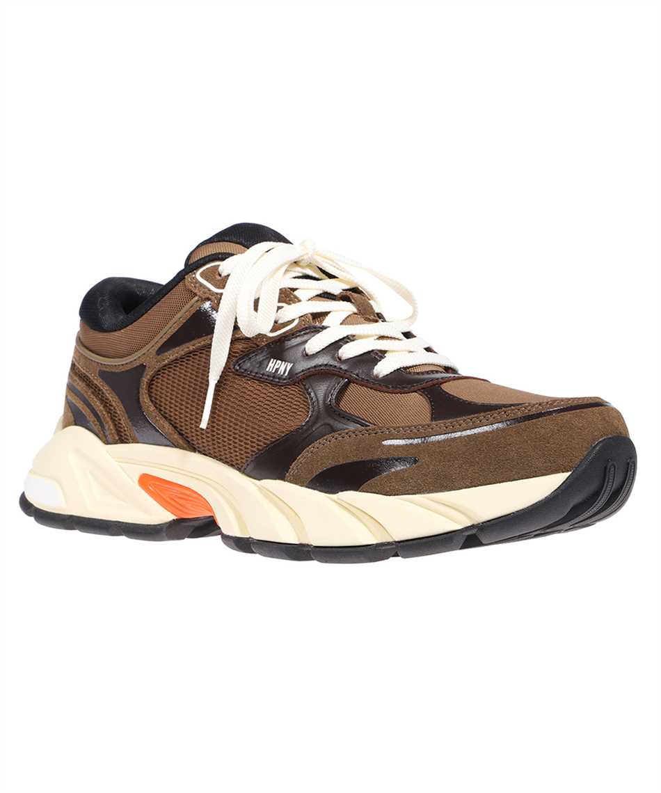 Heron Preston-OUTLET-SALE-Block Stepper suede low-top sneakers-ARCHIVIST