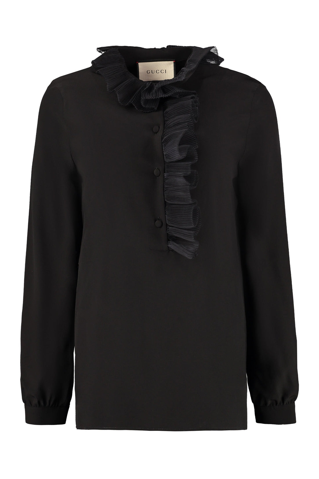 Gucci-OUTLET-SALE-Blouse with ruffles-ARCHIVIST