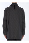 Fendi-OUTLET-SALE-Blouson in waxed FF jacquard-ARCHIVIST