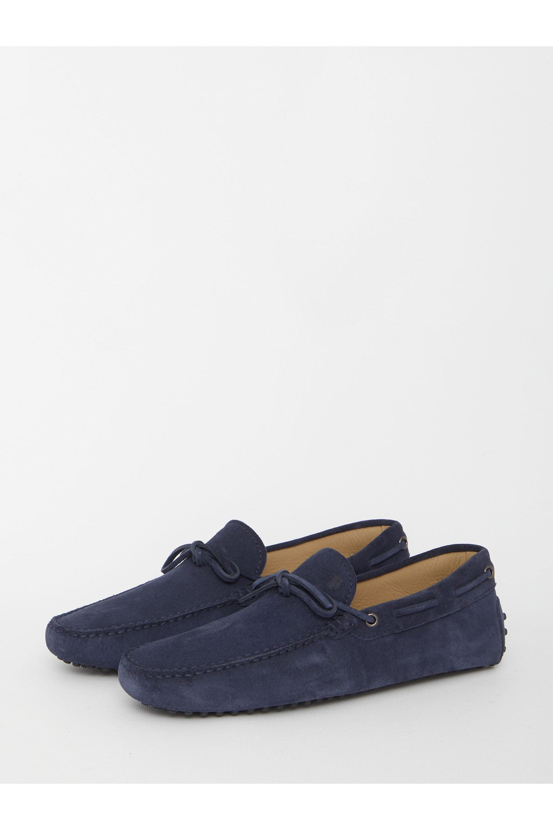 TOD'S-OUTLET-SALE-Blue Gommino loafers-ARCHIVIST