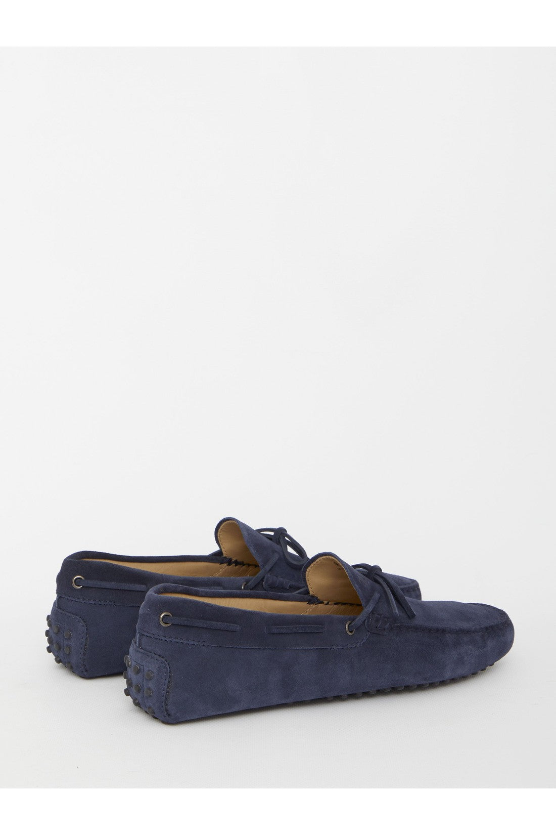 TOD'S-OUTLET-SALE-Blue Gommino loafers-ARCHIVIST