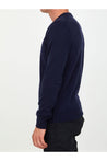 MAISON MARGIELA-OUTLET-SALE-Blue cashmere jumper-ARCHIVIST