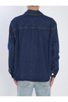 Ami Paris-OUTLET-SALE-Blue cotton overshirt-ARCHIVIST