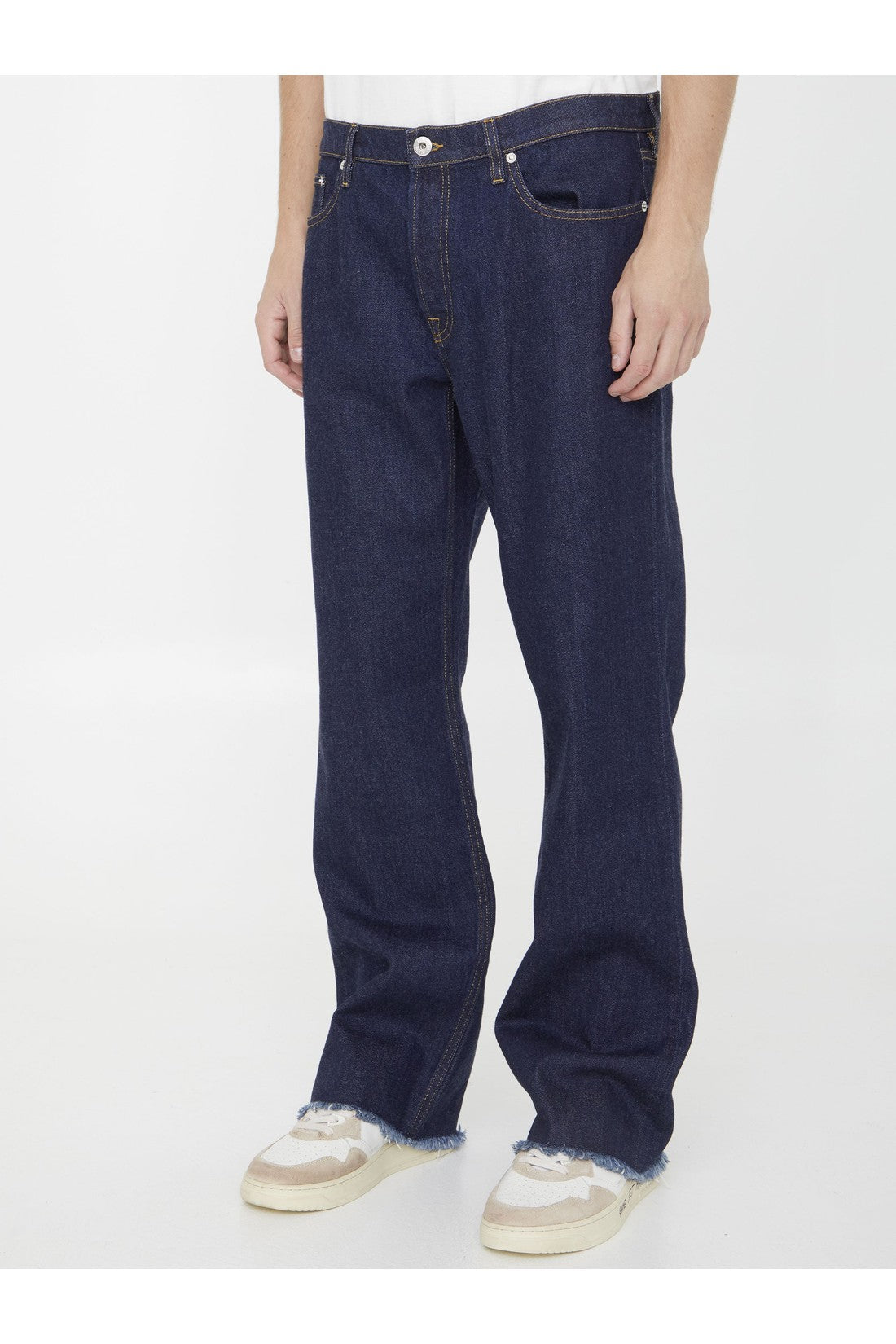 LANVIN-OUTLET-SALE-Blue denim jeans-ARCHIVIST