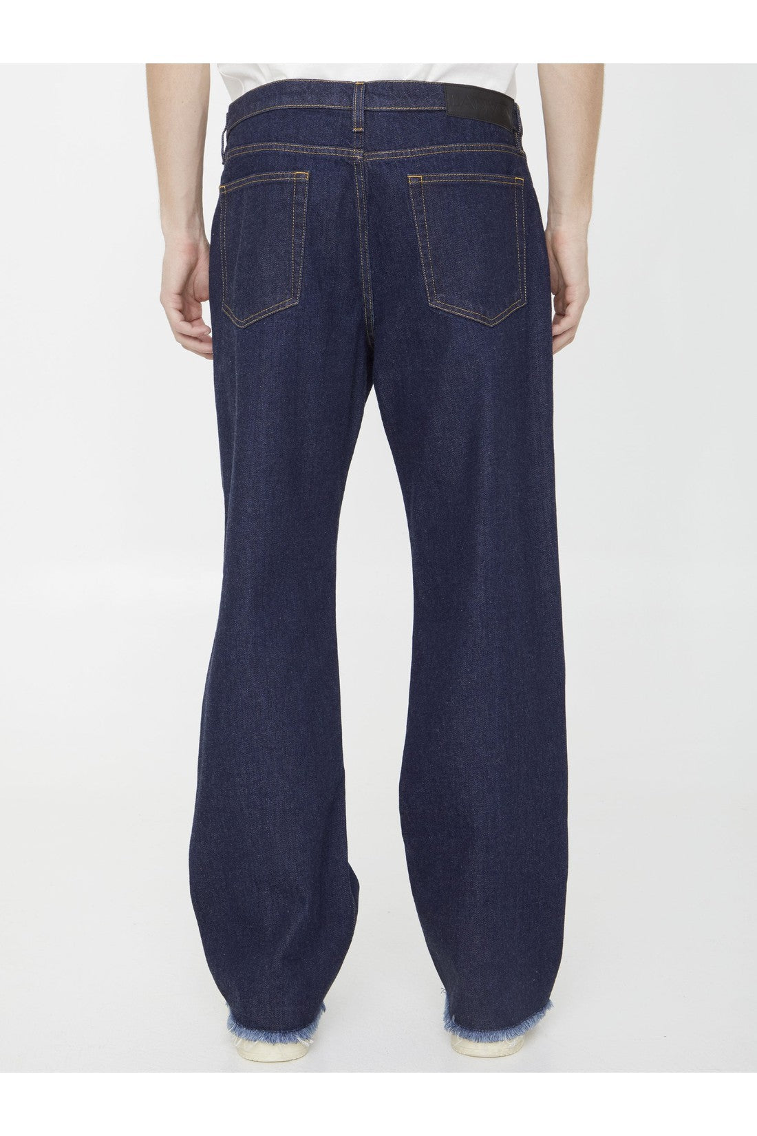 LANVIN-OUTLET-SALE-Blue denim jeans-ARCHIVIST