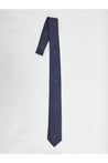 Fendi-OUTLET-SALE-Blue silk tie-ARCHIVIST