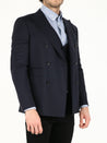 TONELLO-OUTLET-SALE-Blue wool jacket-ARCHIVIST