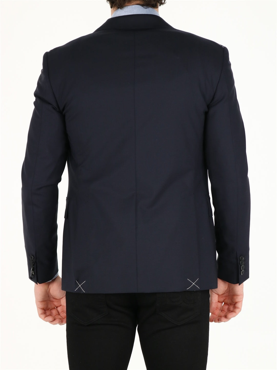 TONELLO-OUTLET-SALE-Blue wool jacket-ARCHIVIST