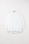 LUISA CERANO-OUTLET-SALE-Bluse aus Gabardinestretch-Blusen-34-white-by-ARCHIVIST