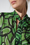 LUISA CERANO-OUTLET-SALE-Bluse mit Graphic-Print-Blusen-by-ARCHIVIST