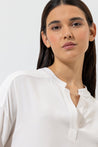 LUISA CERANO-OUTLET-SALE-Blusenshirt aus Seiden-Mix-Shirts-by-ARCHIVIST