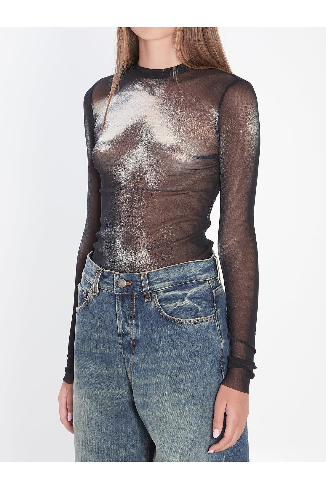 Jean Paul Gaultier-OUTLET-SALE-Body Dust top-ARCHIVIST