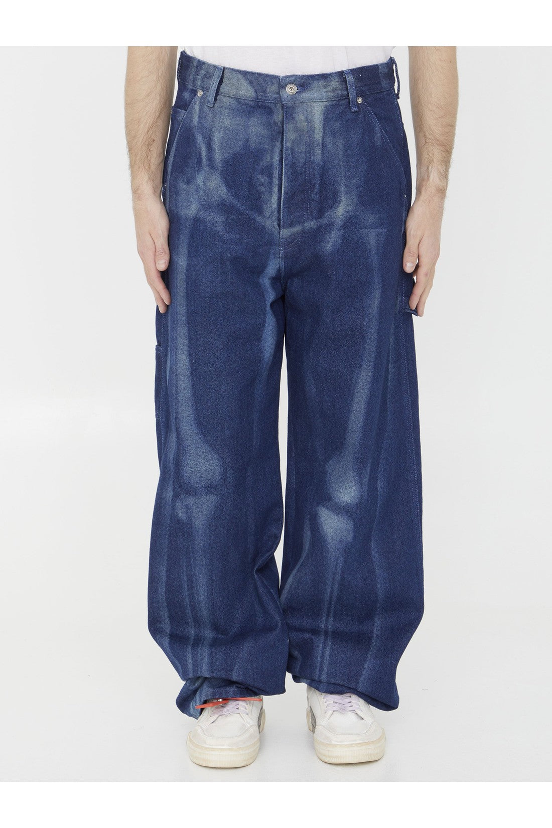 OFF WHITE-OUTLET-SALE-Body Scan oversized jeans-ARCHIVIST