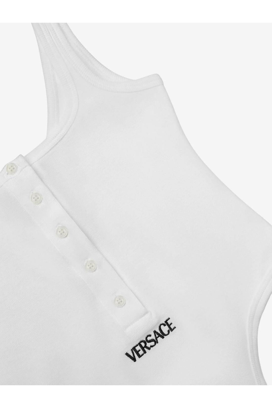 Versace-OUTLET-SALE-Bodysuit cotton rib-ARCHIVIST