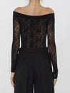 SAINT LAURENT-OUTLET-SALE-Bodysuit in tricot-knit fabric-ARCHIVIST