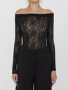 SAINT LAURENT-OUTLET-SALE-Bodysuit in tricot-knit fabric-ARCHIVIST