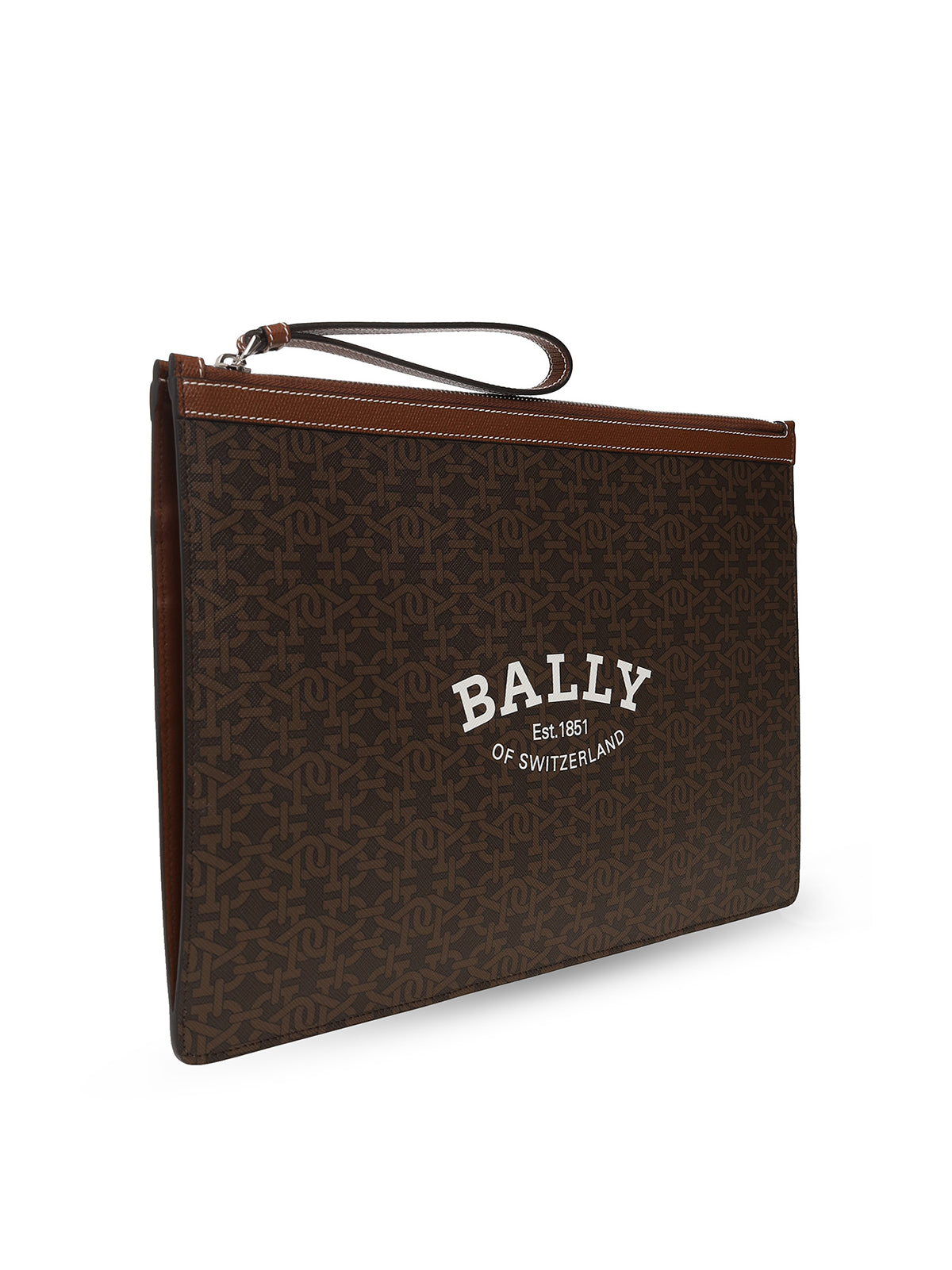 Bally-OUTLET-SALE-Bollis Logo Large Clutch Bag-ARCHIVIST