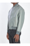 Salvatore Santoro-OUTLET-SALE-Bomber jacket in plongé nappa leather-ARCHIVIST