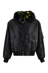 Versace-OUTLET-SALE-Bomber jacket in technical fabric-ARCHIVIST