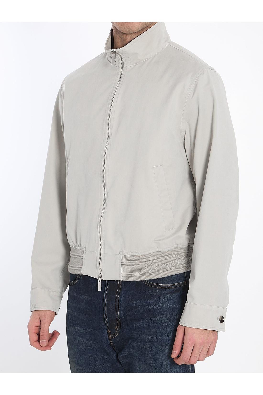 Burberry-OUTLET-SALE-Bomber jacket with logo-ARCHIVIST