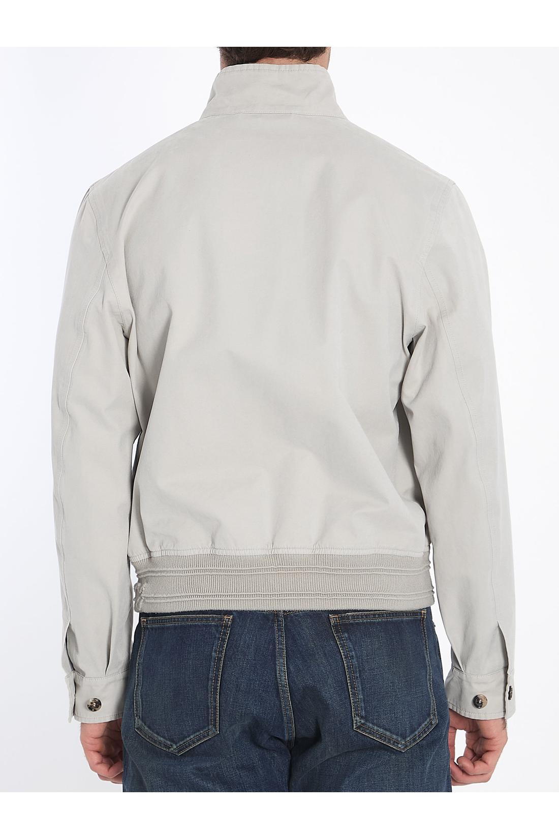 Burberry-OUTLET-SALE-Bomber jacket with logo-ARCHIVIST