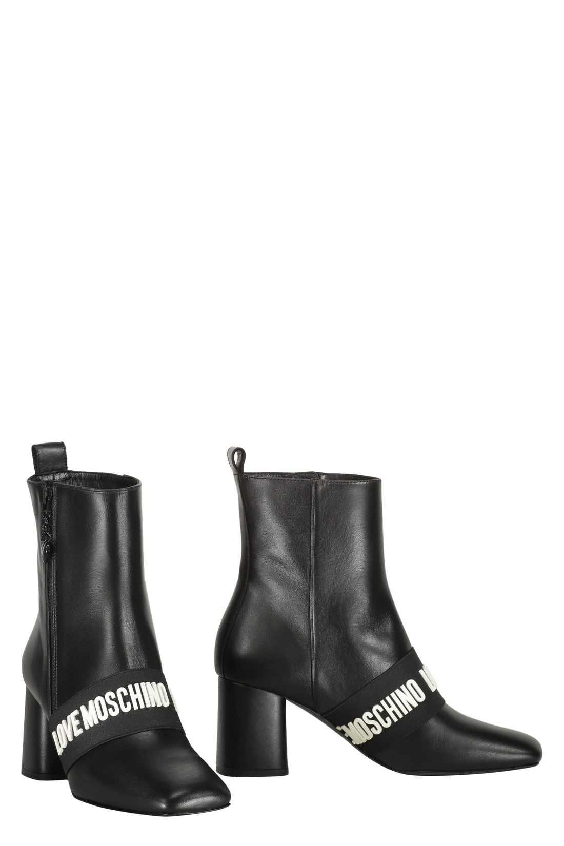 Love Moschino-OUTLET-SALE-Boots with logo-ARCHIVIST