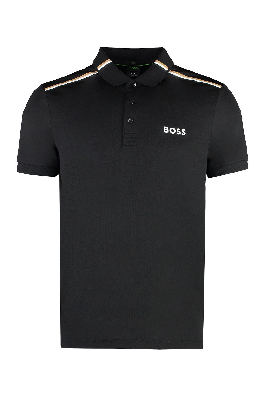 BOSS-OUTLET-SALE-Boss x Matteo Berrettini - Techno jersey polo shirt-ARCHIVIST